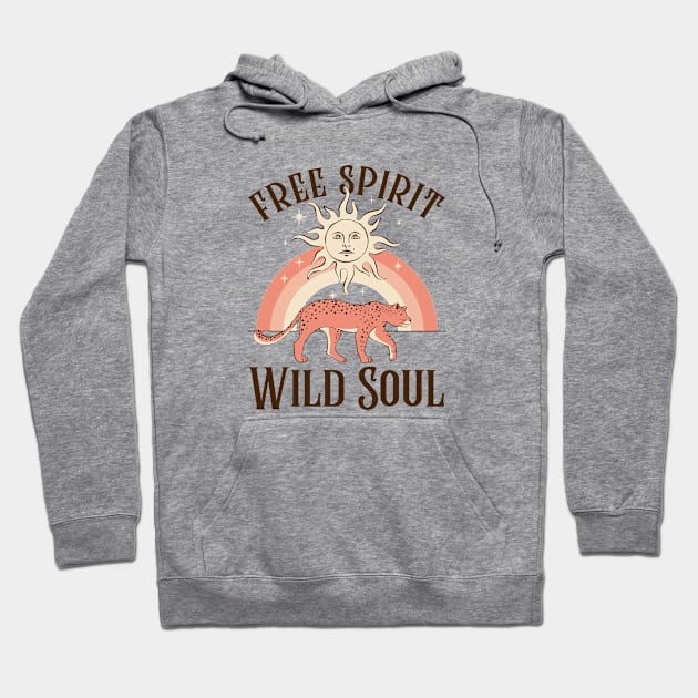 Free spirit Wild soul Hoodie by Dream the Biggest